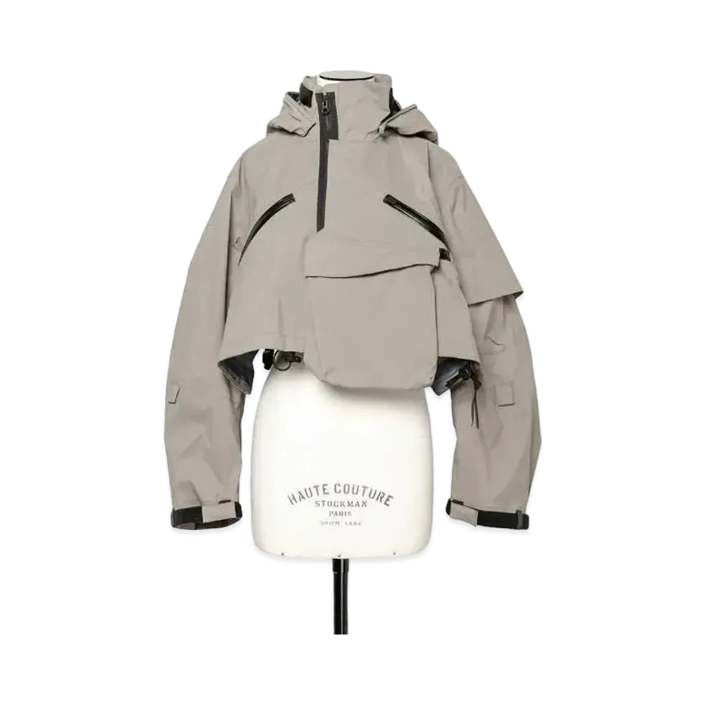 sacai / ACRONYM CROP JACKET "Khaki"