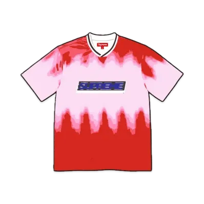 Supreme Blur Soccer Jersey "Red"