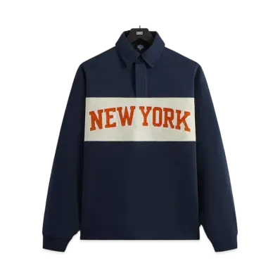 Kith x the New York Knicks Long Sleeve Rugby Shirt "Nocturnal"