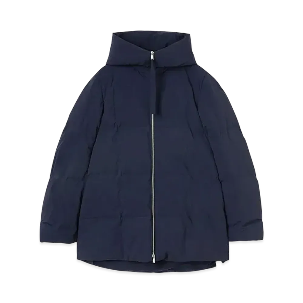 Jil Sander Women's Quilted Down Jacket "Midnight"