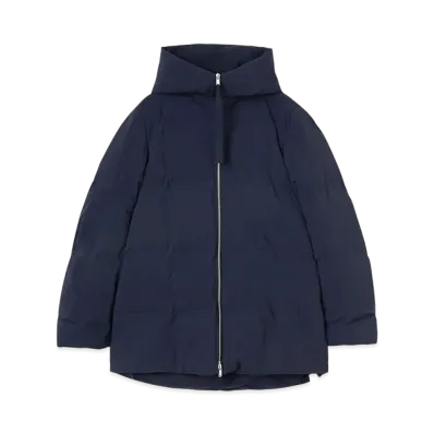 Jil Sander Women's Quilted Down Jacket "Midnight"