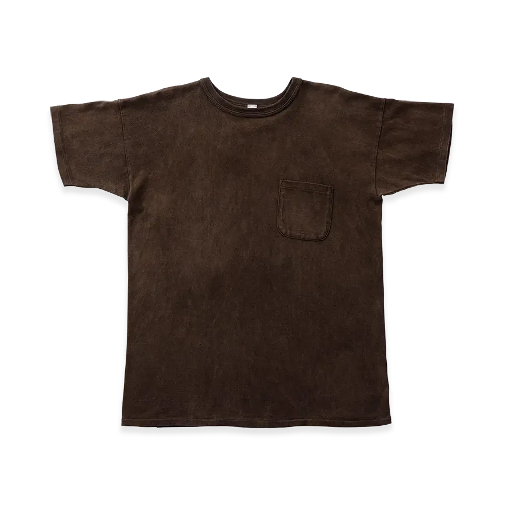 T.T Taiga Takahashi LOT.601 Tee Shirt "Mud Dyed Brown"