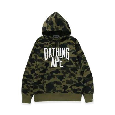 A BATHING APE Pullover Hoodie "Green"