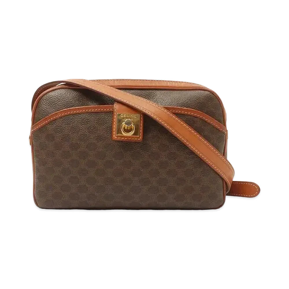 CELINE Macadam Shoulder Bag