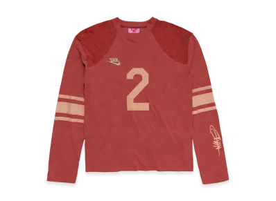 Travis Scott Cactus Jack x Nike Angel Vintage Football Longsleeve "Red"