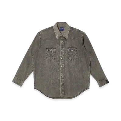 N.HOOLYWOOD COMPILE x Wrangler Shirt "Charcoal"