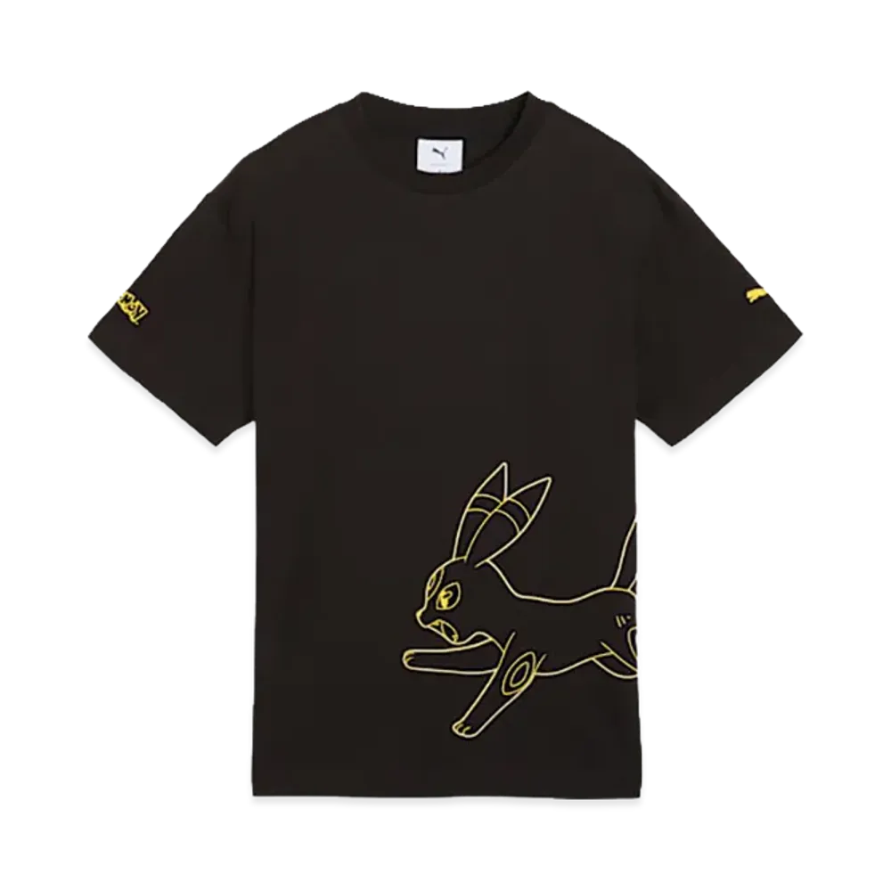 PUMA x Pokemon Kids Relaxed Graphic S/S Tee "PUMA Black"