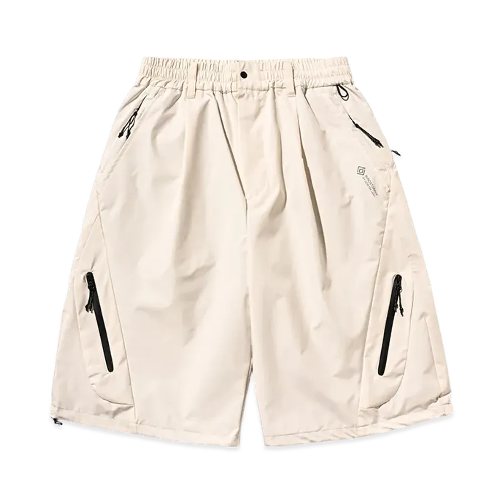 CLESSTE Phenix Windstopper By Gore-Tex Labs Tech Massive Twisted Half Pants "Pure Ivory"