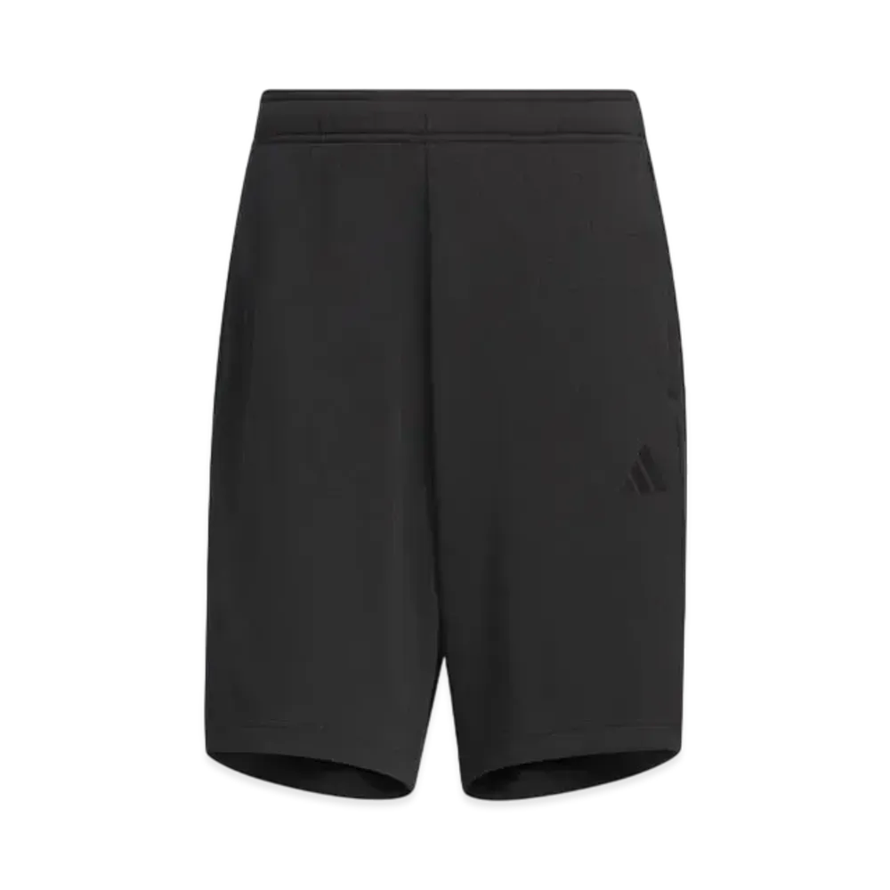 adidas Three Stripes Regular Fit Double Knit Shorts "Black"