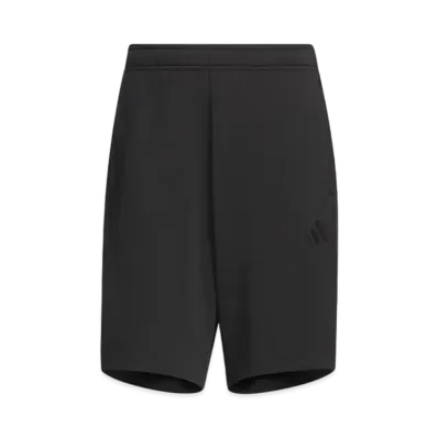 adidas Three Stripes Regular Fit Double Knit Shorts "Black"