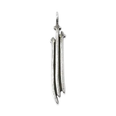 Chrome Hearts RS 3 Cross Necklace Top "Silver"