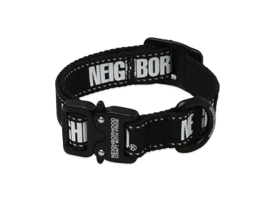 NEIGHBORHOOD Dog Collar Narrow "Black"