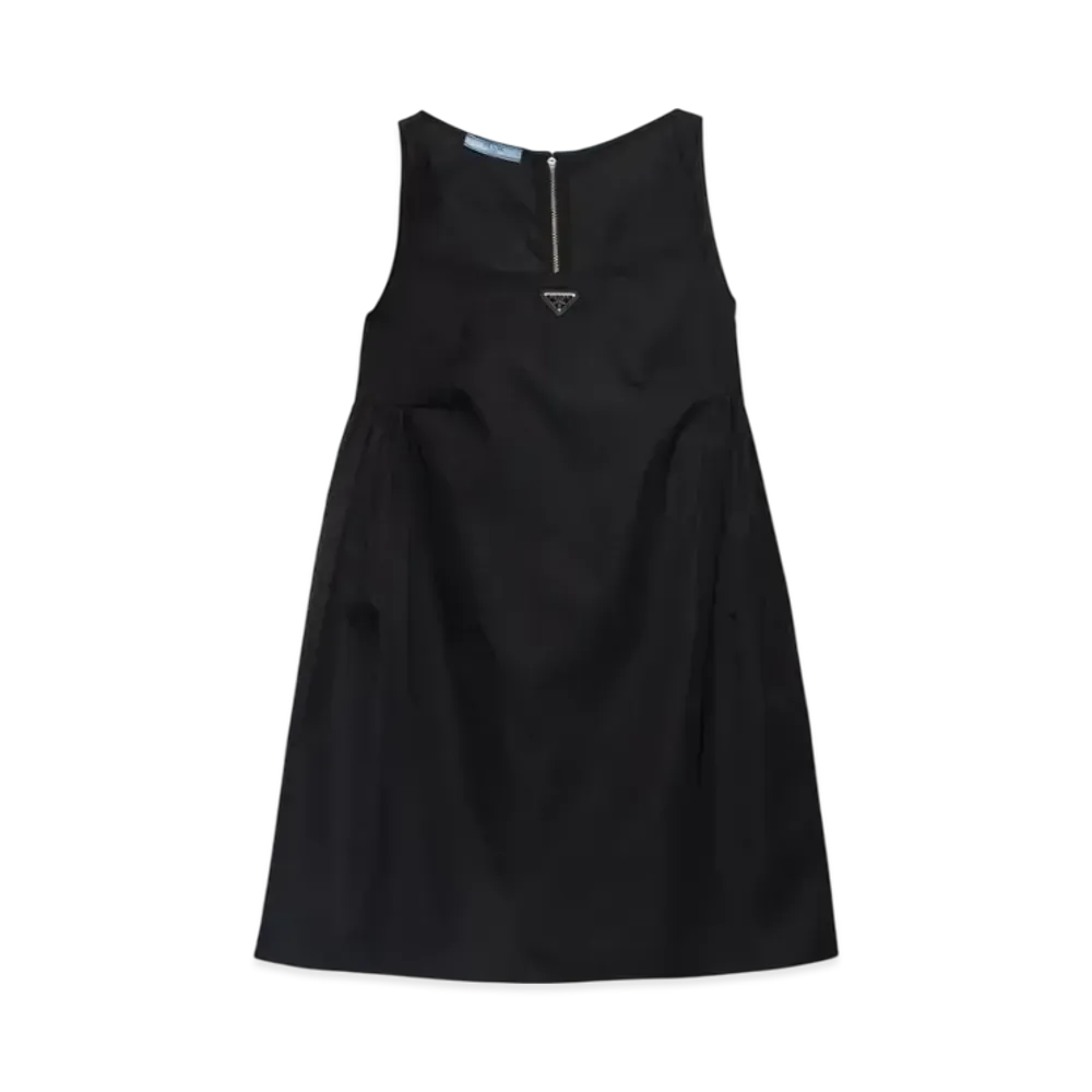 PRADA Women's Re-Nylon Mini-Dress "Black"
