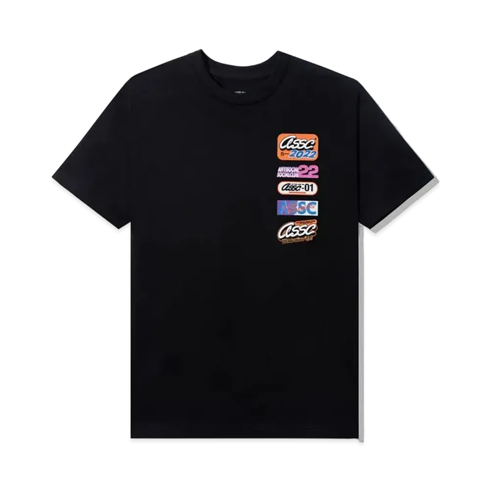 ANTI SOCIAL SOCIAL CLUB FA22 Hot Nights Black Tee "Black"