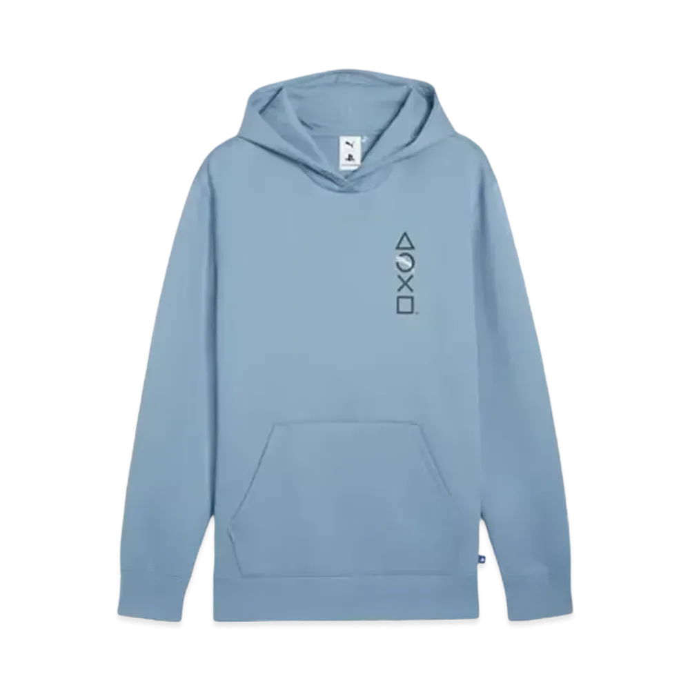 PUMA x PlayStation Men's Graphic Hoodie "Zen Blue"