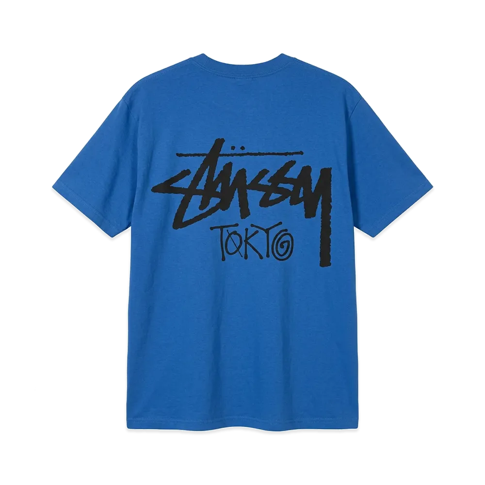 Stussy Stock Tokyo Exclusive S/S Tee "Blue"