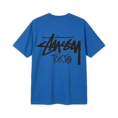 Stussy Stock Tokyo Exclusive S/S Tee "Blue"