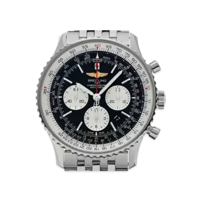 Breitling Navitimer 01 "Black/Silver/Stainless Steel"
