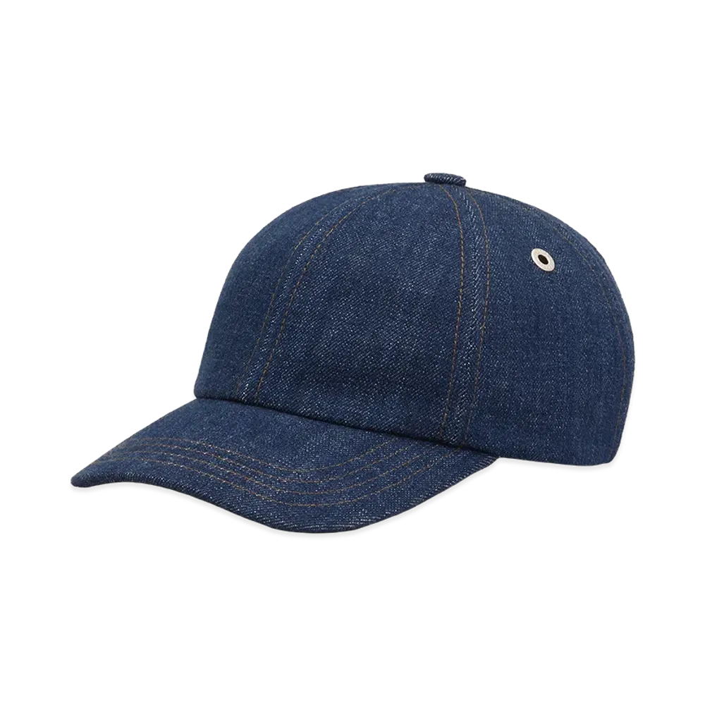 AMI PARIS Denim Ami Paris Side Patch Cap "Blue"