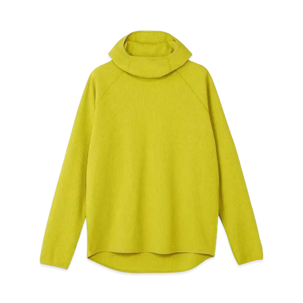 Goldwin Waffle Light Long Sleeve Hoodie (Unisex) "Honey Olive"