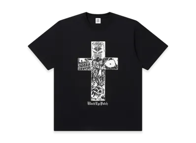 BlackEyePatch Evil Cross Tee "Black"