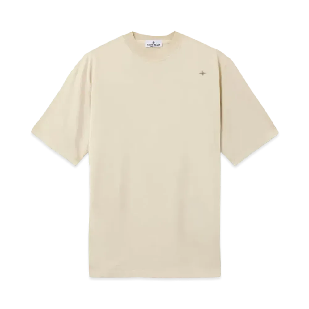 Stone Island Stellina 2100202 60/2 Mercerized Cotton Jersey "Sand"