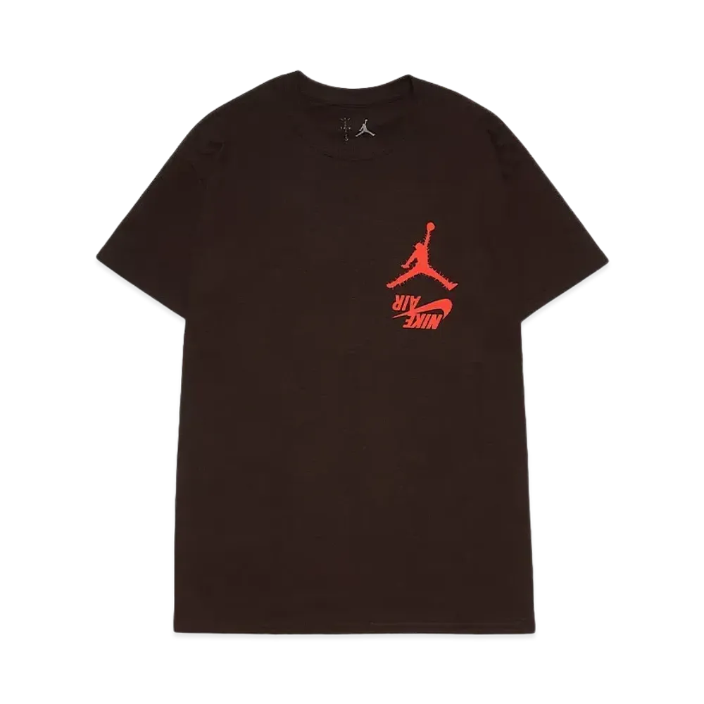 Air Jordan x Travis Cactus Jack Highest T Shirt "Brown"