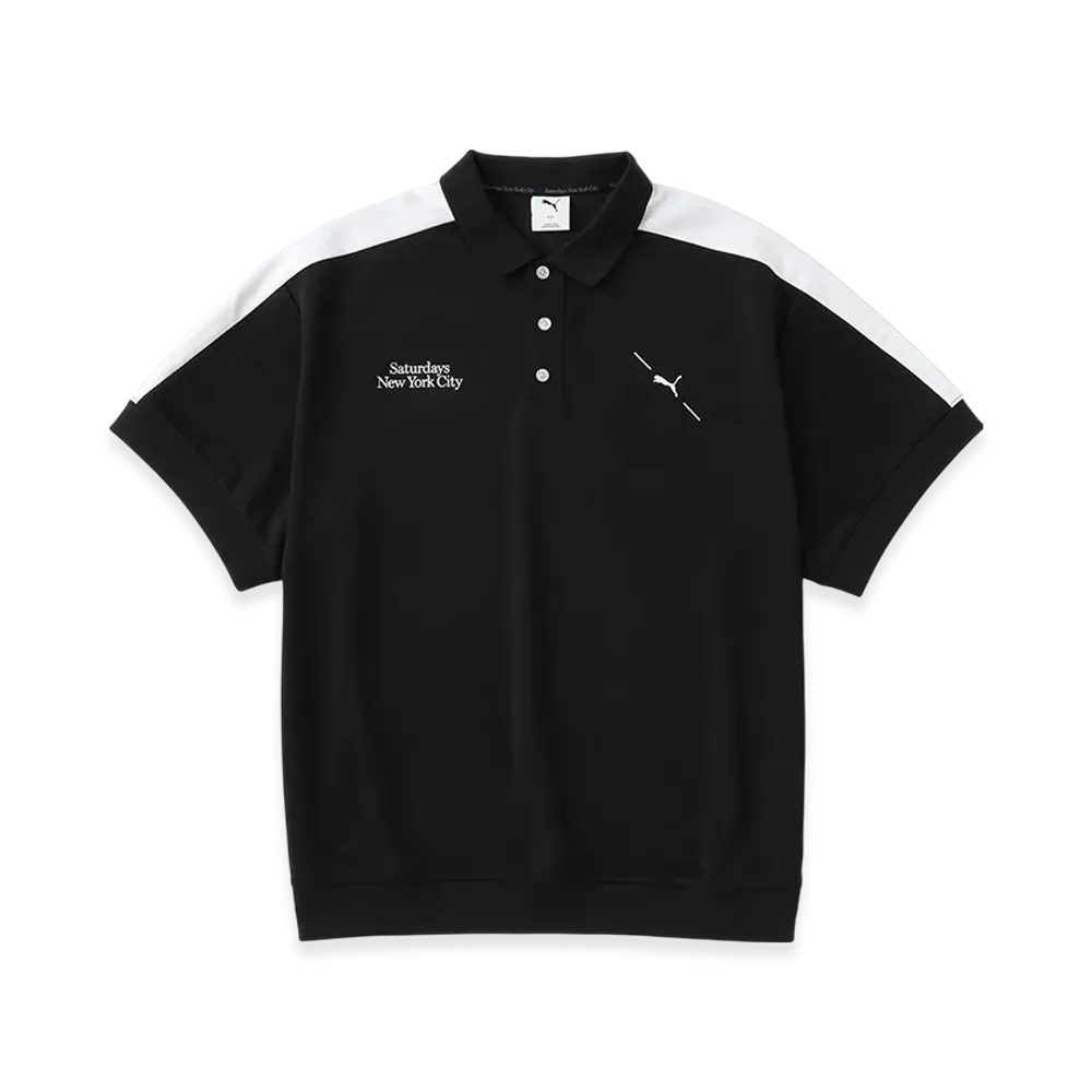 Saturdays NYC x PUMA Knit Polo "Black"