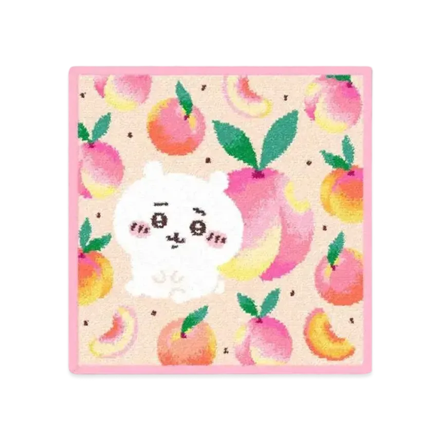 フェイラー x ちいかわ ピーチドット ハンカチ フェイラー x ちいかわ ピーチドット ハンカチ