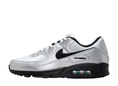 Nike Air Max 90 PRM "Chrome/Gamma Blue/Black"