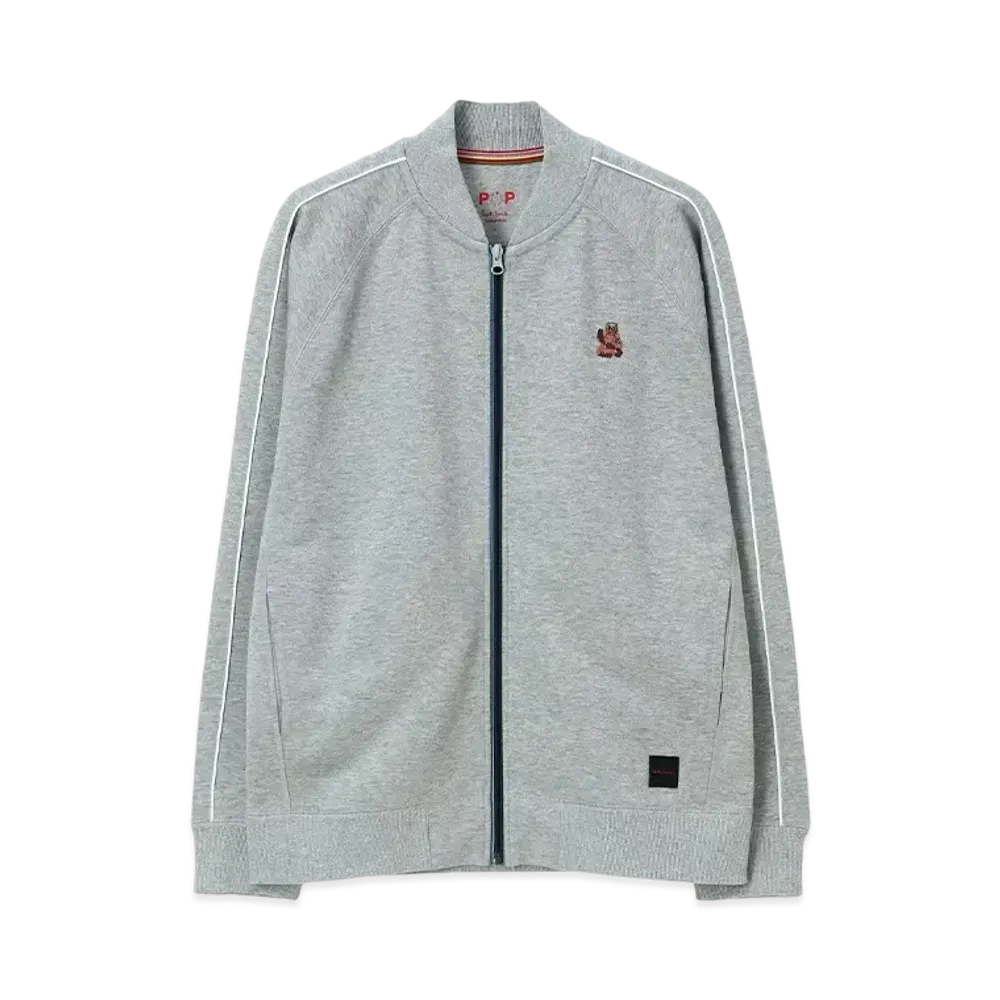 Paul Smith Mountain Bear Zip-Up Blouson "Gray"
