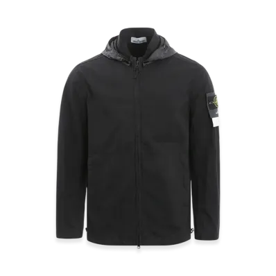 Stone Island 41521 Cordura Hooded Jacket - 21SS "Black"