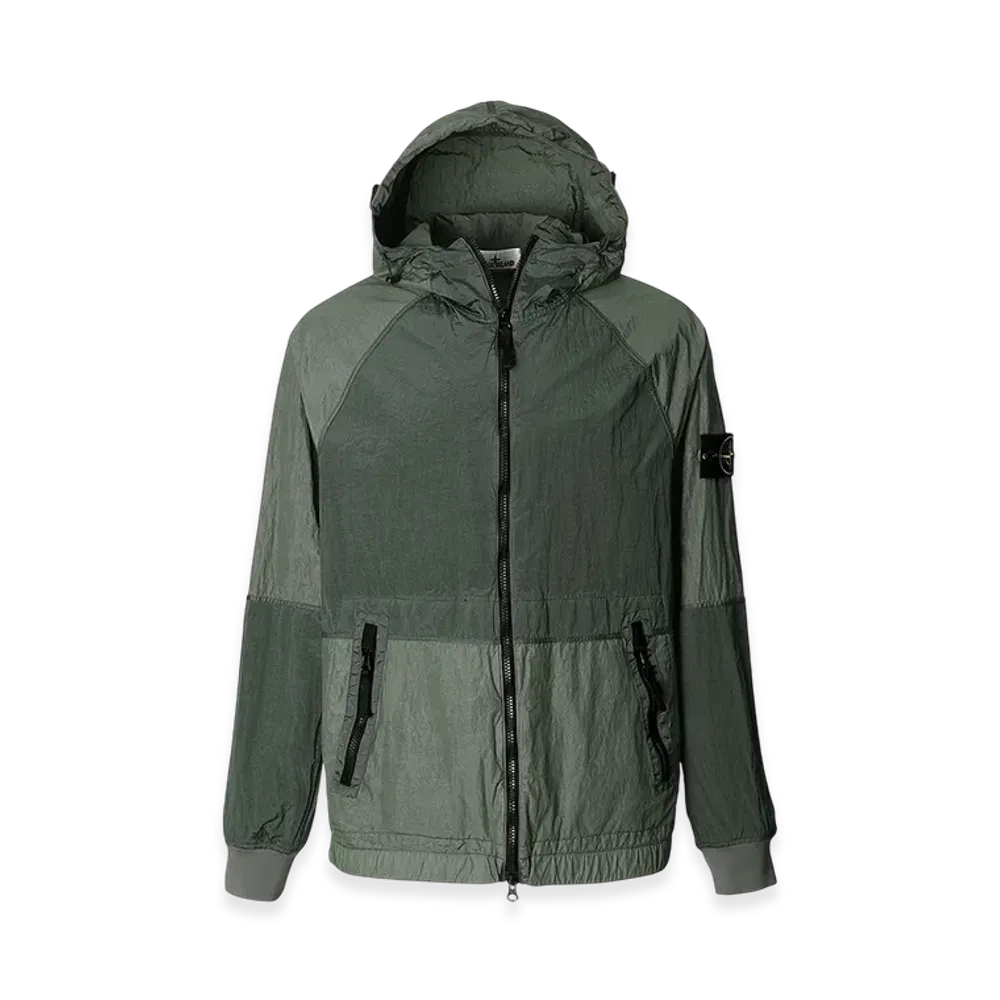 Stone Island Hooded Blouson 42020 Nylon Metal Watro-TC in Econyl Regenerated Nylon "Musk"