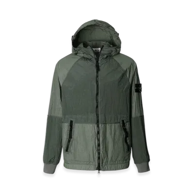 Stone Island Hooded Blouson 42020 Nylon Metal Watro-TC in Econyl Regenerated Nylon "Musk"