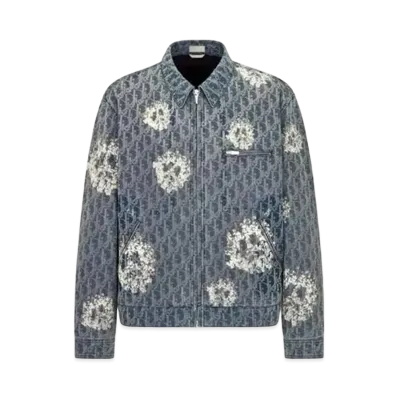 Dior Tears Zipped Blouson "Blue"