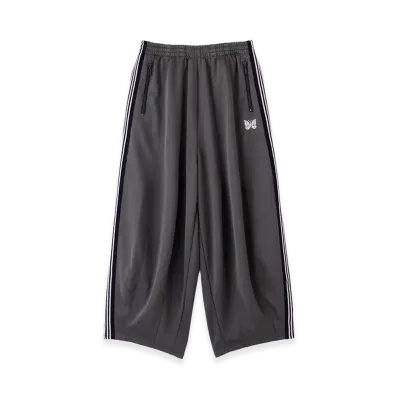 NEEDLES x LHP H.D.Track Pant - Poly Smooth "Charcoal"