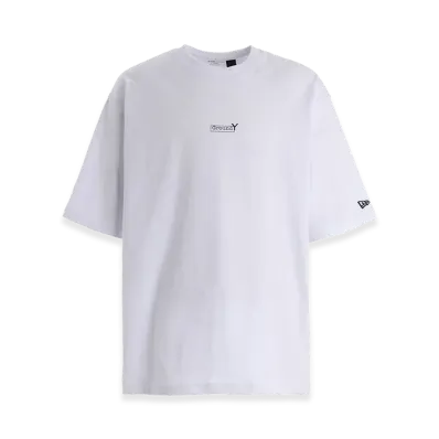 Ground Y x NEW ERA Women's Box Logo Short Sleeve T "White"