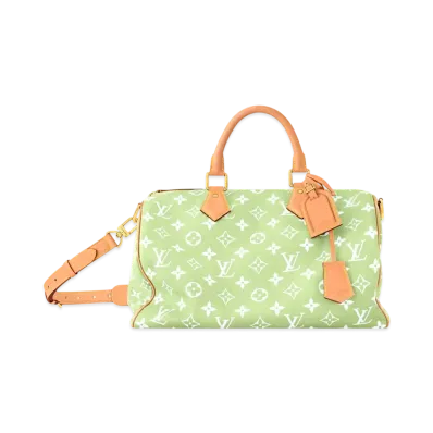 Louis Vuitton Speedy P9 Bandouliere 40 "Frozen Lime/Vert Clair"