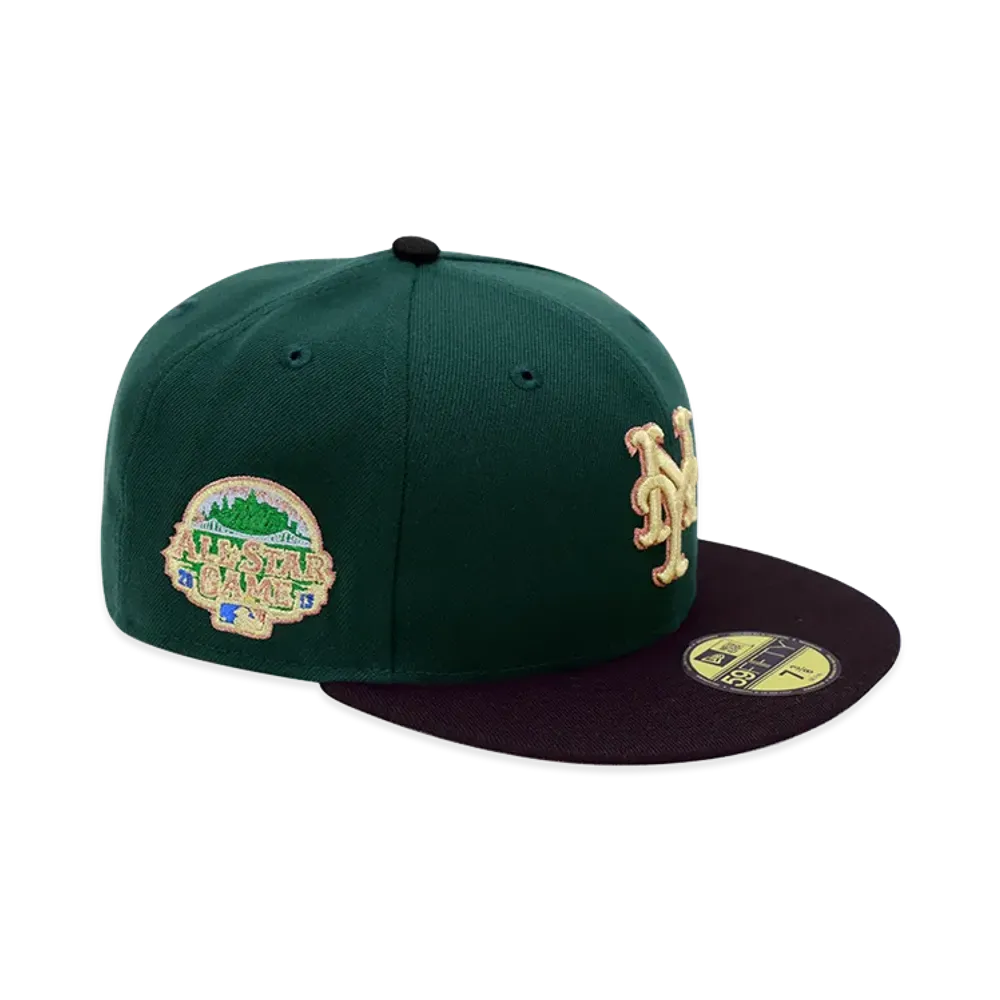 NEW ERA x THE CAP 59Fifty ASG Special Collection New York Mets 2013 "Dark Green/Black"