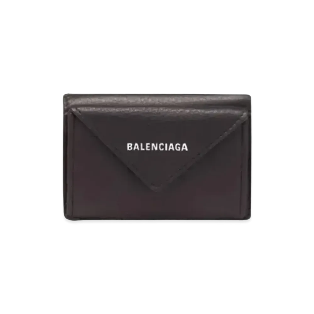 BALENCIAGA Paper Paper Mini Wallet "Black"