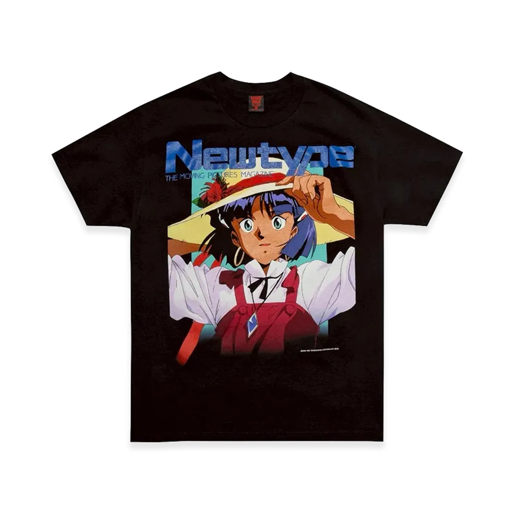 Geeks Rule x Newtype x The Secret Of Blue Water 15 Silkscreen Printing T Shirt "Black"