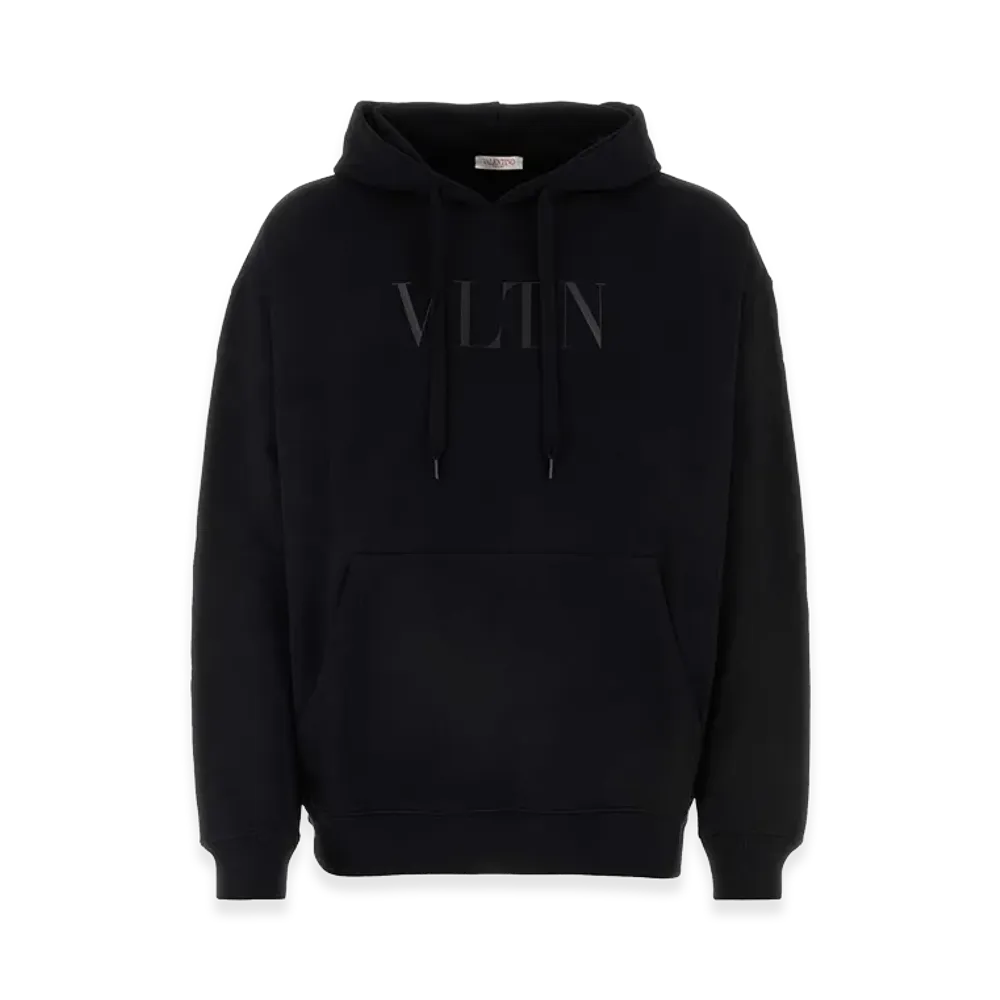 Valentino Cotton Sweatshirt "Black"