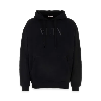 Valentino Cotton Sweatshirt "Black"