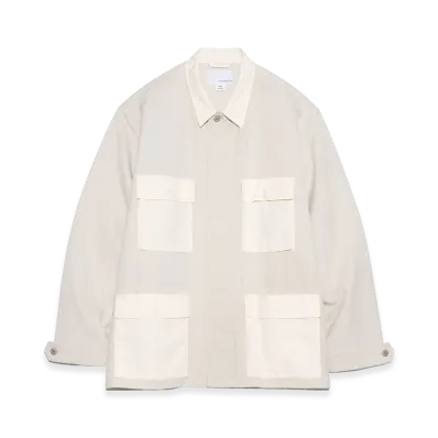 nanamica Alphadry Utility Jacket "DrySand"
