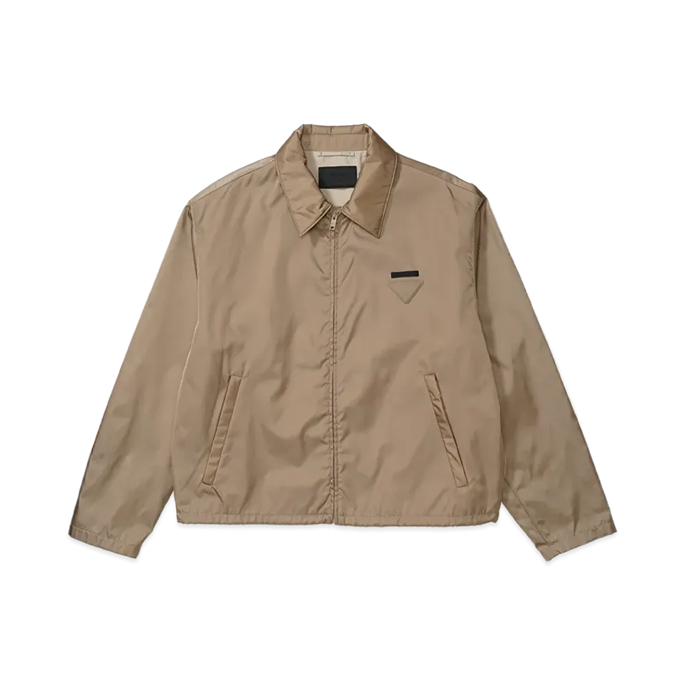 PRADA Cappuccino Re-Nylon Jacket "Beige"