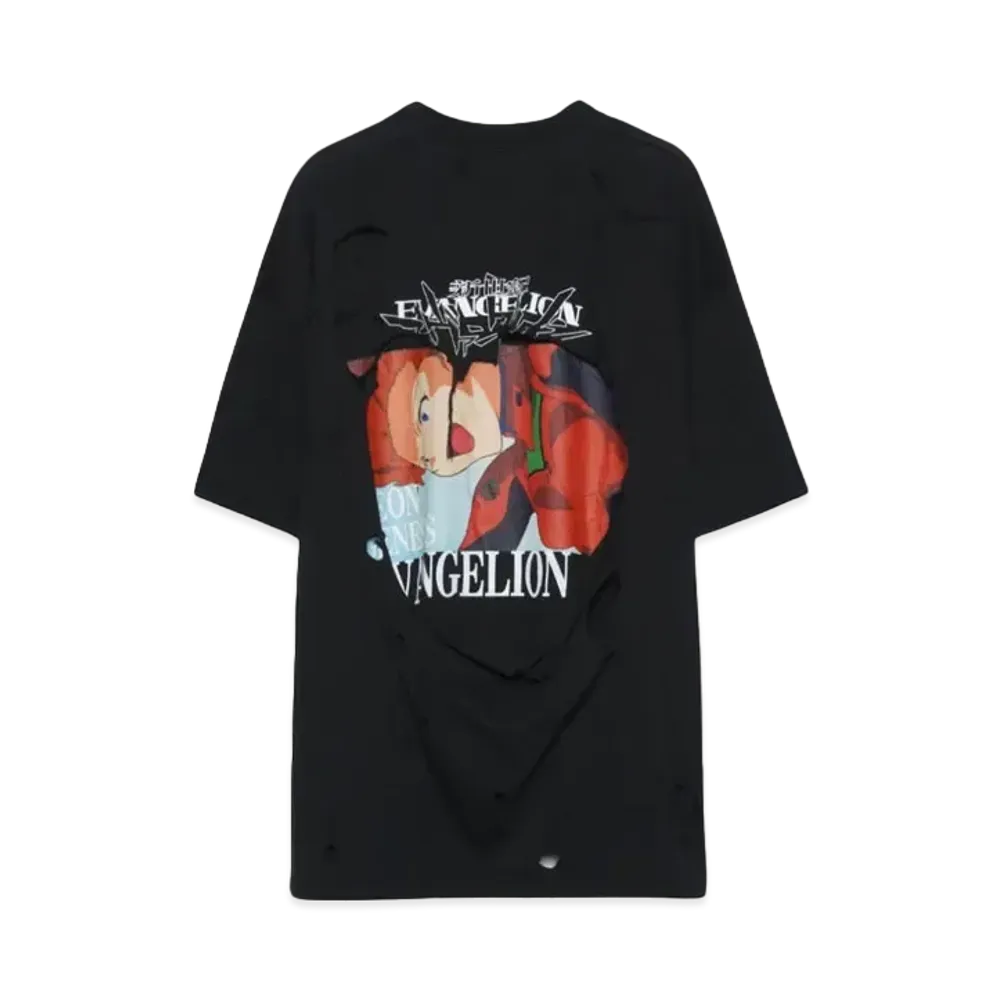 EVANGELION x SEVESKIG S/SL Tee Ver.Main visual:001 Ex "BLACK"