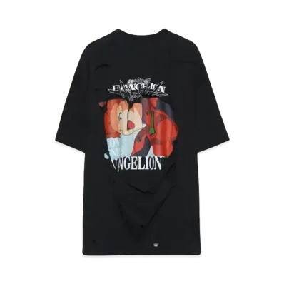 EVANGELION x SEVESKIG S/SL Tee Ver.Main visual:001 Ex "BLACK"