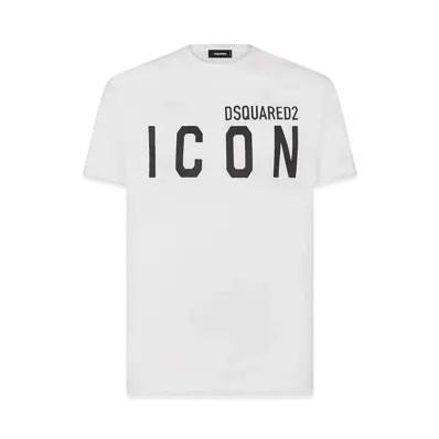 Dsquared2 Be Icon Cool T-Shirt "White/Black"