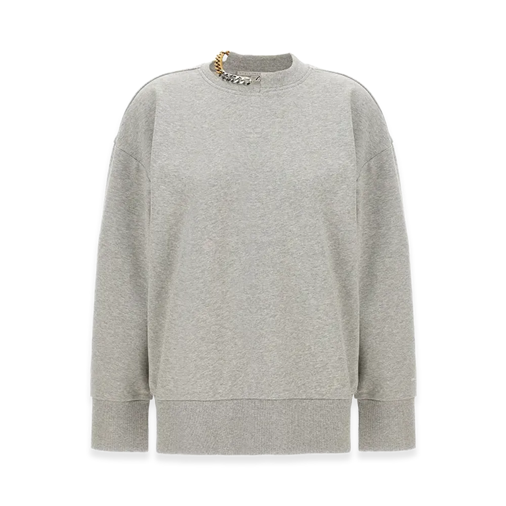 STELLA McCARTNEY Women's chain Sweatshirt "Gray"