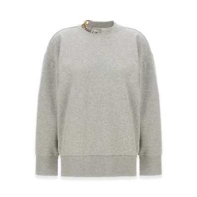 STELLA McCARTNEY Women's chain Sweatshirt "Gray"
